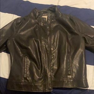 Leather jacket